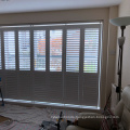 Promotion wood window shutters customized sound proof shutters